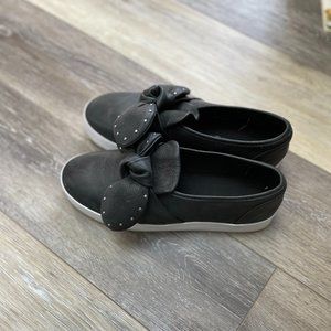 Rebecca Minkoff Studded Bow Slip-Ons